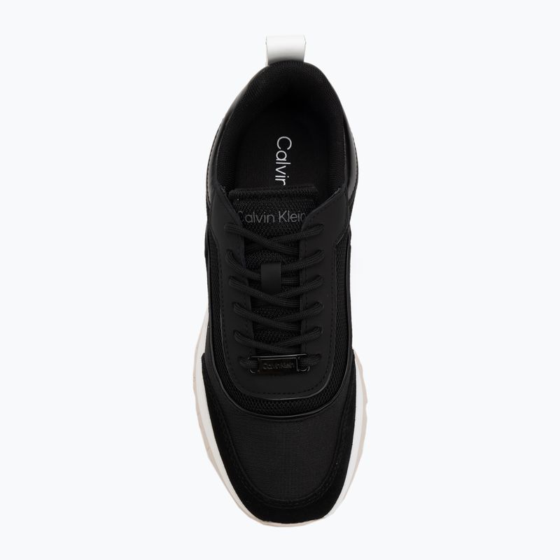 Кросівки жіночі Calvin Klein HW0HW02487 Runner Lace Up Mesh MIX black/bright white 5
