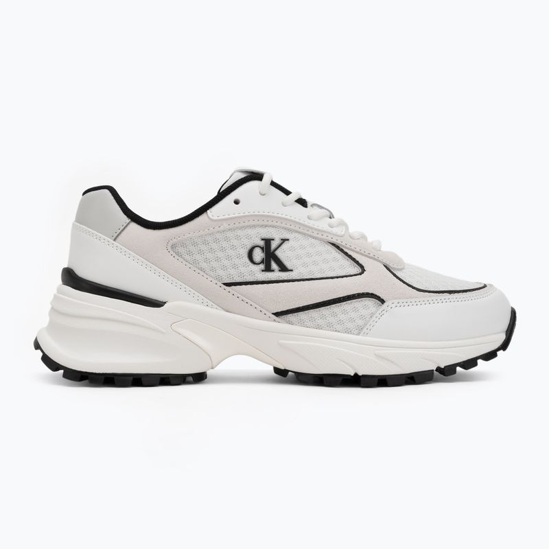 Кросівки жіночі Calvin Klein YW0YW02009 Hike Runner Mesh Mix MET MG bright white/black 2