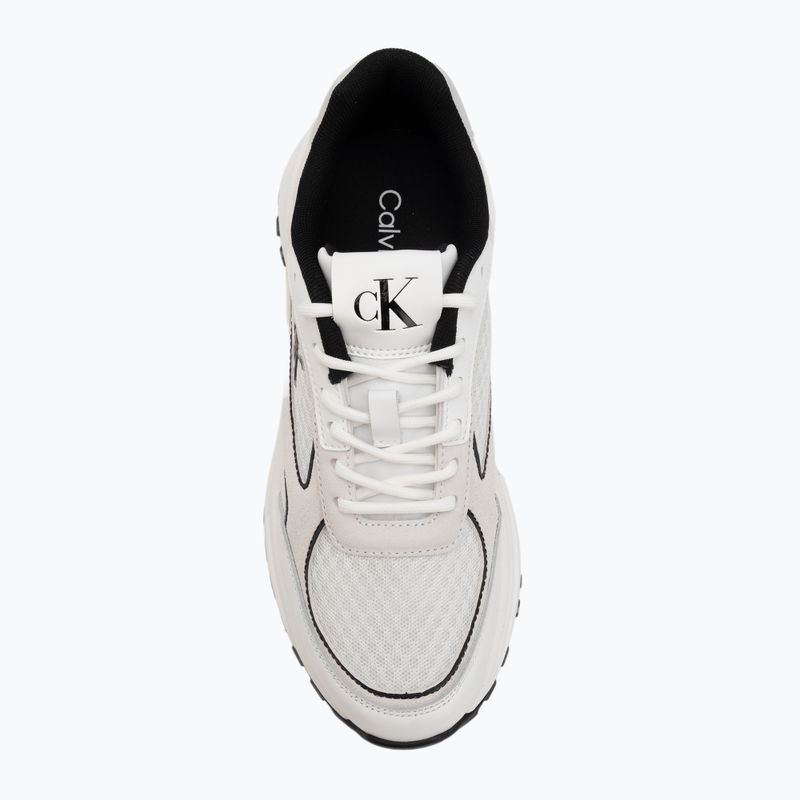 Кросівки жіночі Calvin Klein YW0YW02009 Hike Runner Mesh Mix MET MG bright white/black 5