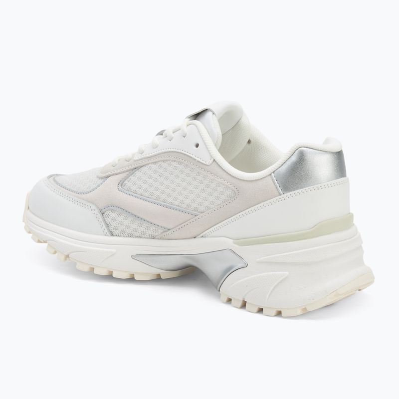 Кросівки жіночі Calvin Klein YW0YW02009 Hike Runner Mesh Mix MET MG bright white/silver 3