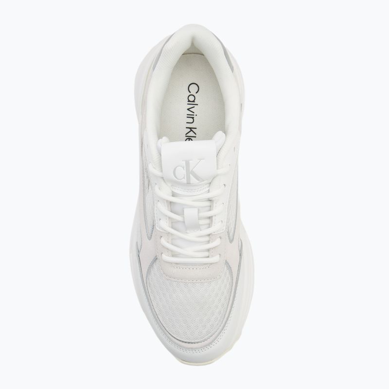 Кросівки жіночі Calvin Klein YW0YW02009 Hike Runner Mesh Mix MET MG bright white/silver 5