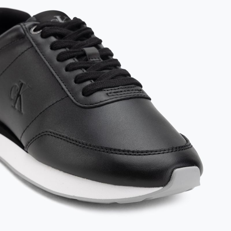 Кросівки жіночі Calvin Klein YW0YW01942 Retro Runner Lace Up Leather MG black/formal gray 7