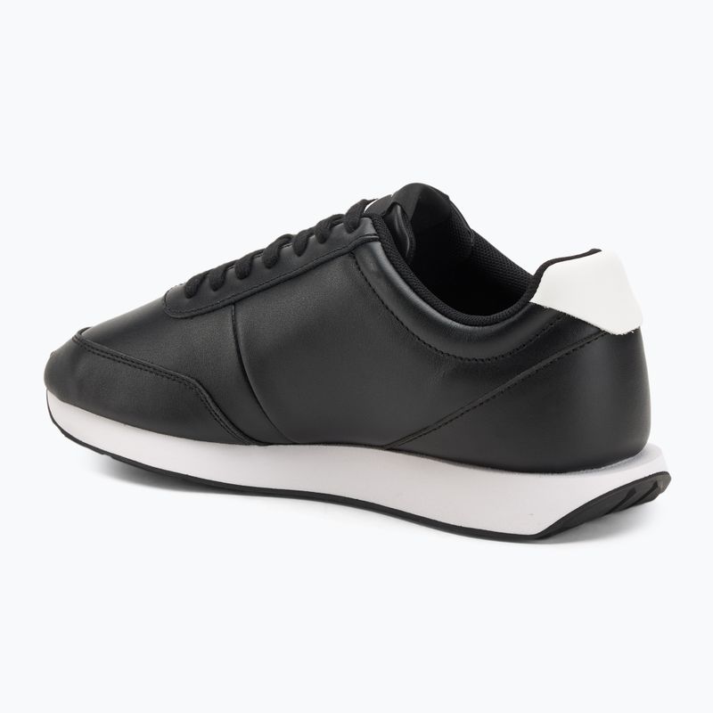 Кросівки чоловічі Calvin Klein YM0YM01355 Retro Runner Essential Leather black/bright white 3