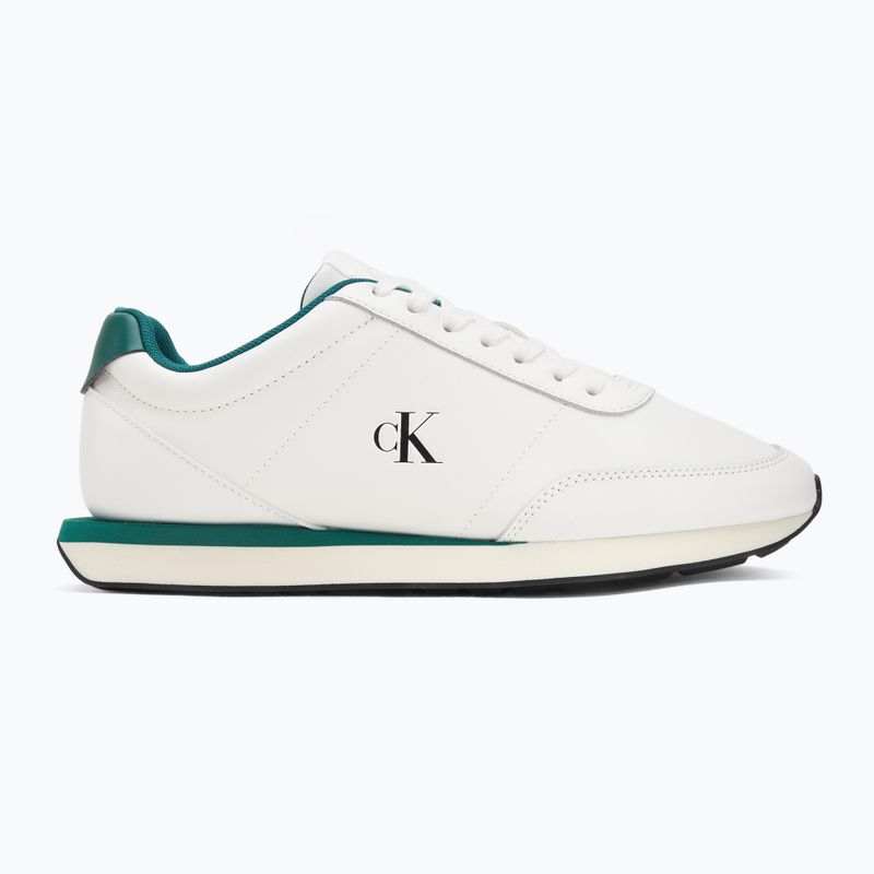 Кросівки чоловічі Calvin Klein YM0YM01355 Retro Runner Essential Leather bright white/galapagos 2