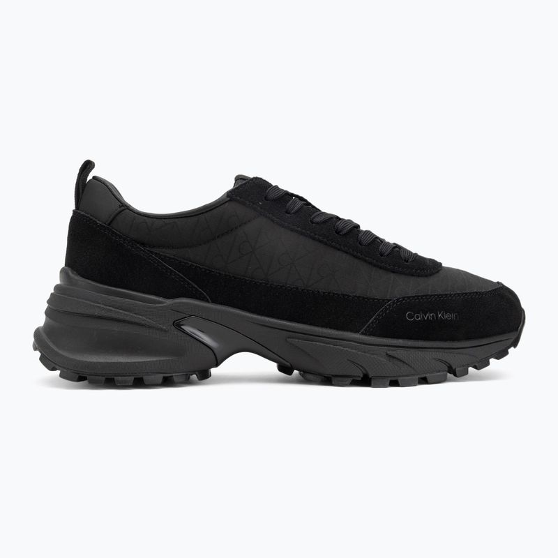 Кросівки чоловічі Calvin Klein YM0YM01378 Hike Runner Casual Ny-Su AOP triple black 2