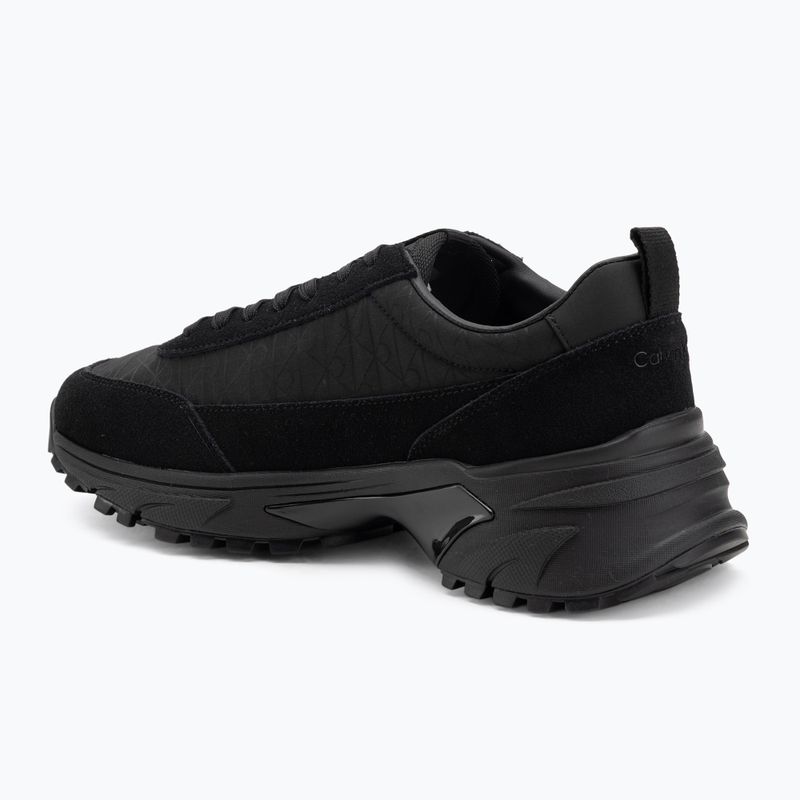 Кросівки чоловічі Calvin Klein YM0YM01378 Hike Runner Casual Ny-Su AOP triple black 3