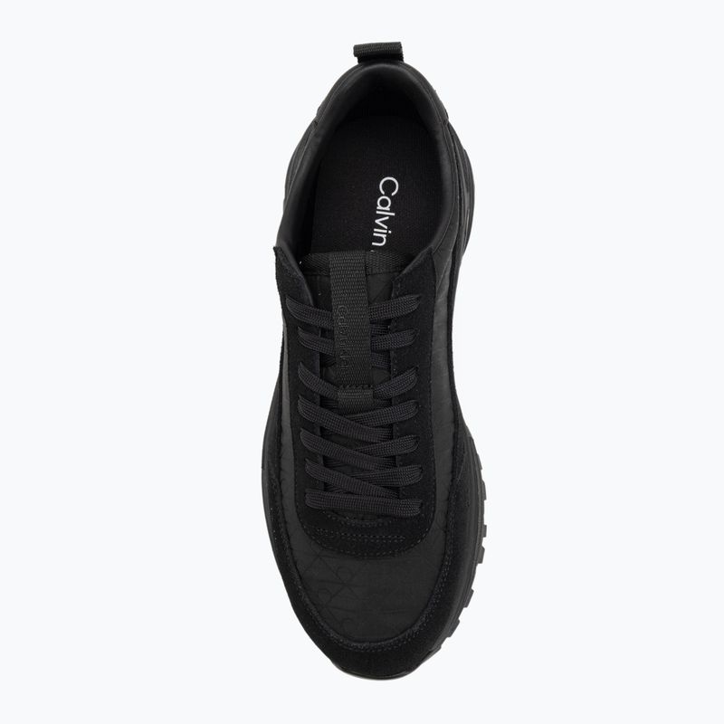 Кросівки чоловічі Calvin Klein YM0YM01378 Hike Runner Casual Ny-Su AOP triple black 5
