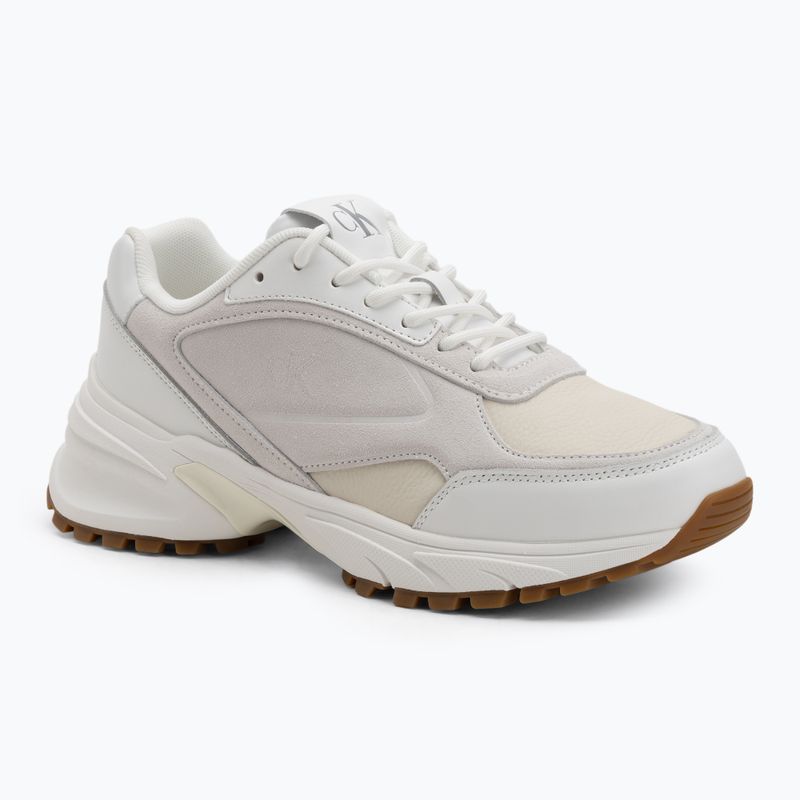 Чоловіче взуття Calvin Klein YM0YM01289 Hike Runner HF Leather Mix bright white/creamy white/eggshell