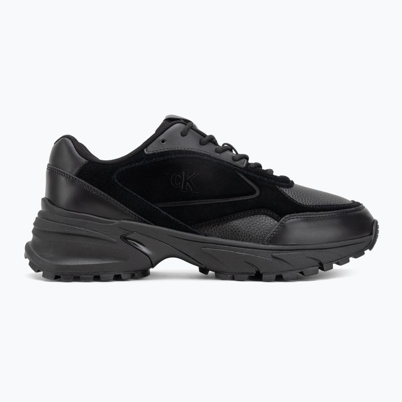 Чоловіче взуття Calvin Klein YM0YM01289 Hike Runner HF Leather Mix triple black 2