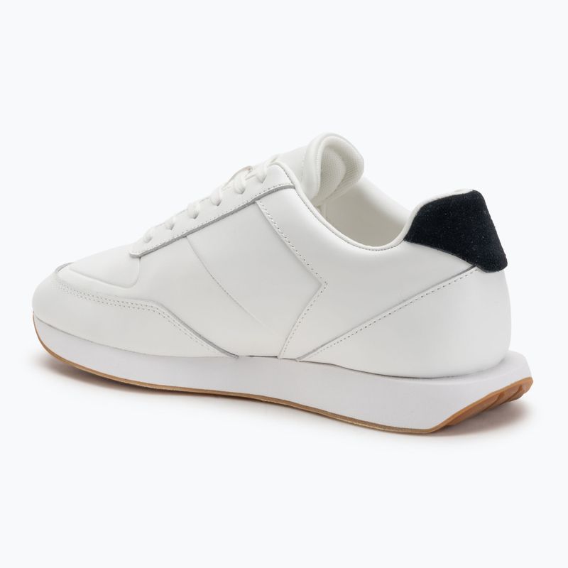 Кросівки чоловічі Calvin Klein YM0YM01381 Retro Runner Leather Tape bright white/black/gum 3
