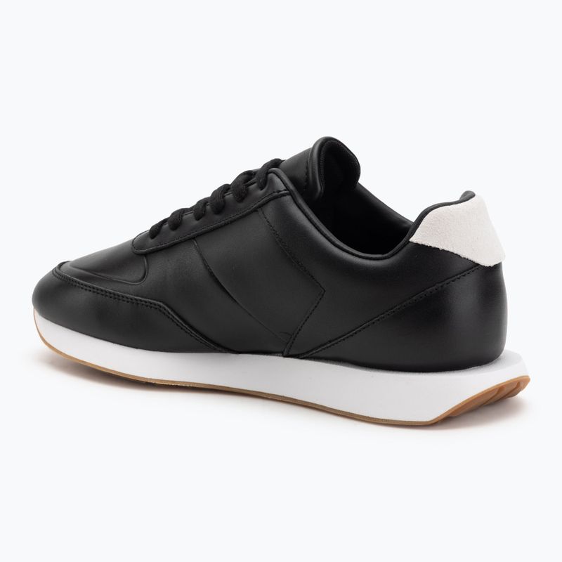 Кросівки чоловічі Calvin Klein YM0YM01381 Retro Runner Leather Tape black/bright white/gum 3