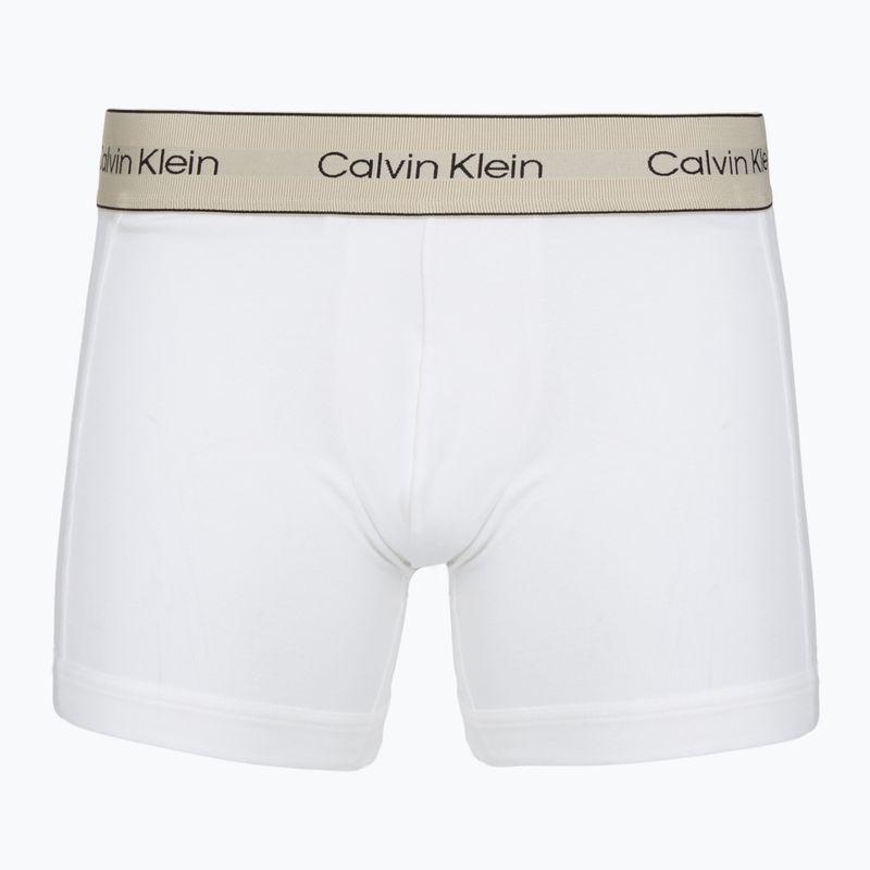 Труси чоловічі Calvin Klein LV00NB4447 Brief 3 пари oyster gray/grey heather/white 2