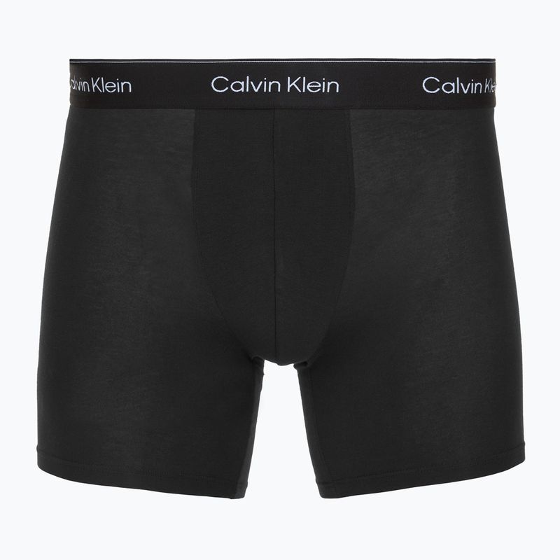 Труси Calvin Klein LV00NB4394 Brief 3 пари black/chalk logo/black/currie 3