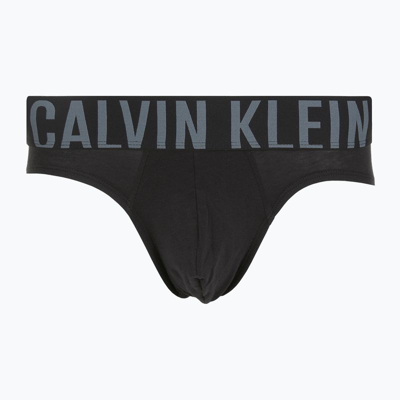 Труси чоловічі Calvin Klein 000NB3607A Hip Brief 3 пари black bodies/turbulence/white/iridescent 3
