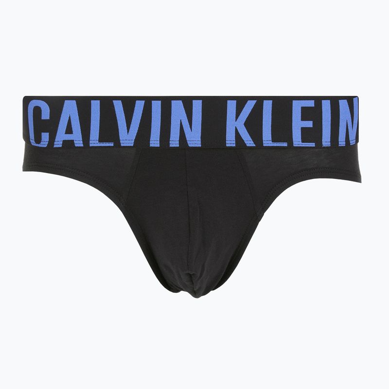 Труси чоловічі Calvin Klein 000NB3607A Hip Brief 3 пари black bodies/turbulence/white/iridescent 4