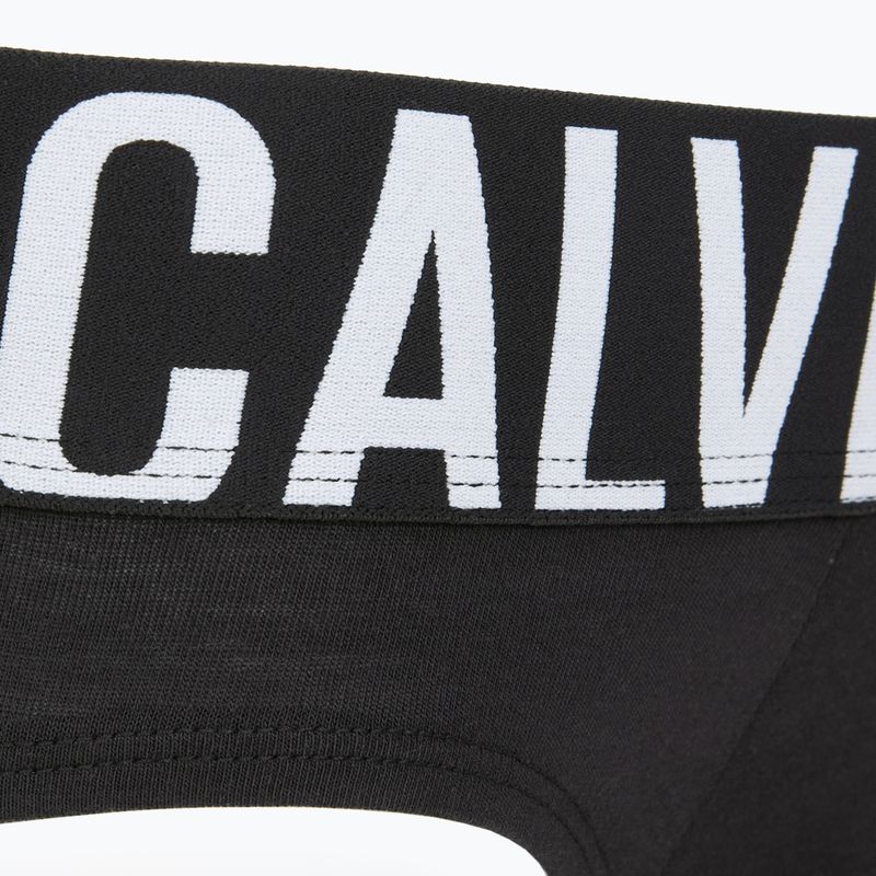 Труси чоловічі Calvin Klein 000NB3607A Hip Brief 3 пари black bodies/turbulence/white/iridescent 6
