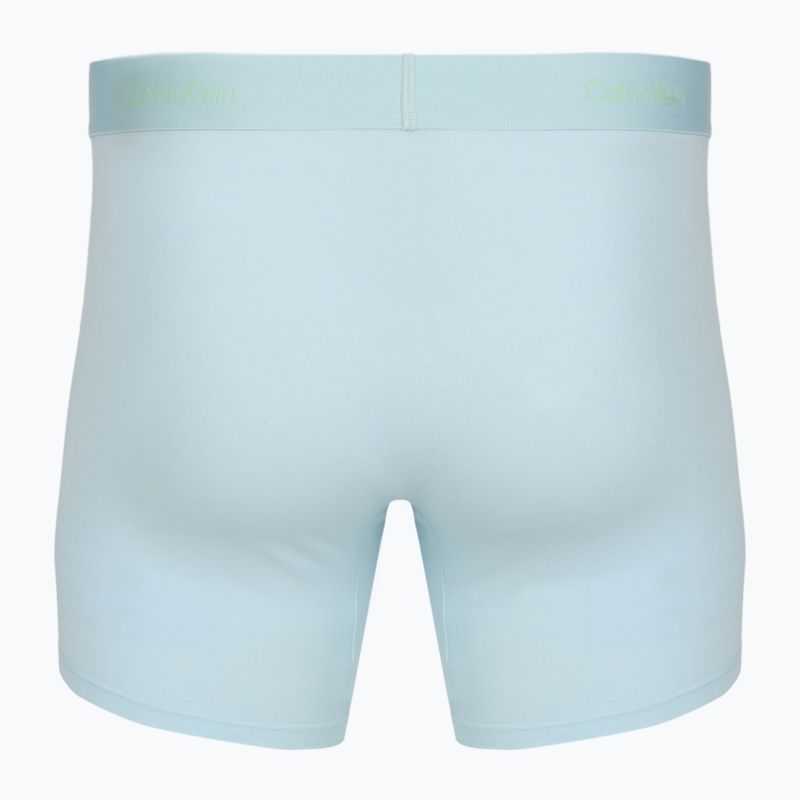 Труси Calvin Klein LV00NB4477 Brief 3 пари patina green/shoreline/airidescenty blue 3