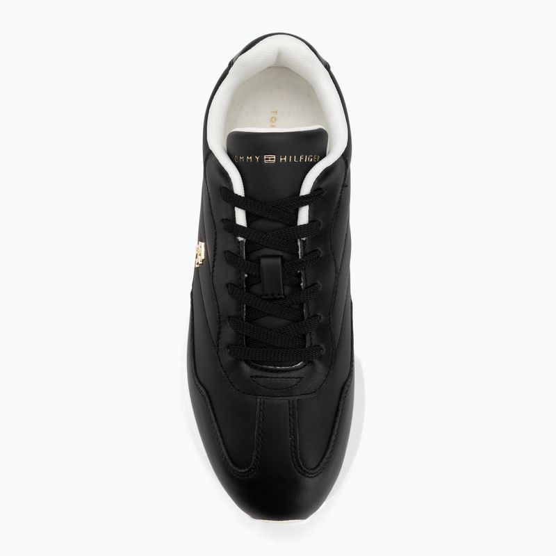 Кросівки жіночі Tommy Hilfiger Chic Fashion Runner black/ecru 5