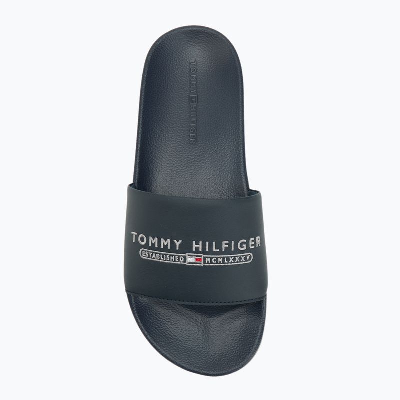 Шльопанці чоловічі Tommy Hilfiger Raised Pool desert sky 5