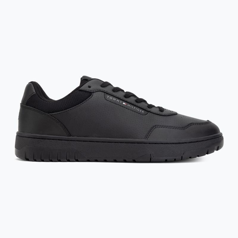 Кросівки чоловічі Tommy Hilfiger Basket Core Lite Leather black 2