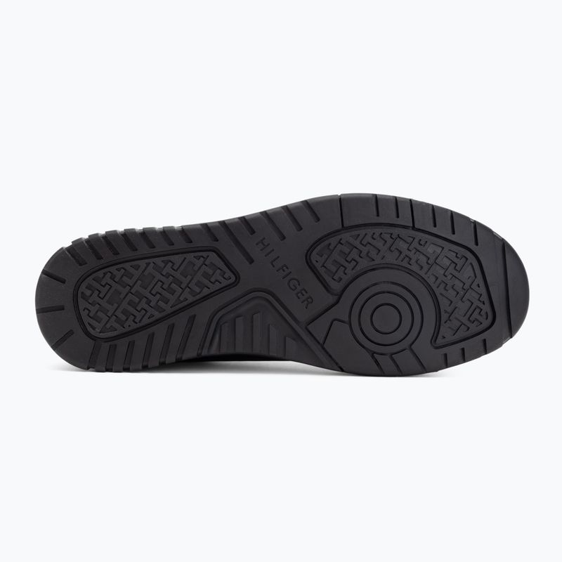 Кросівки чоловічі Tommy Hilfiger Basket Core Lite Leather black 4