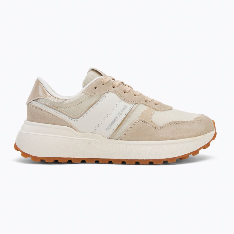 Кросівки жіночі Tommy Jeans Cleated Runner white clay 2
