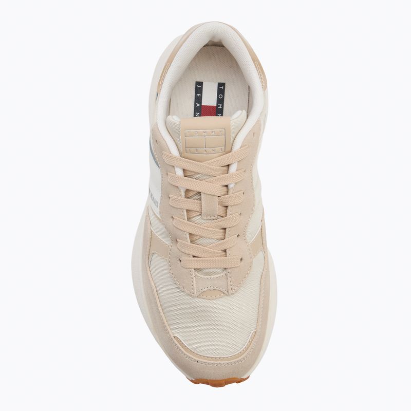 Кросівки жіночі Tommy Jeans Cleated Runner white clay 5