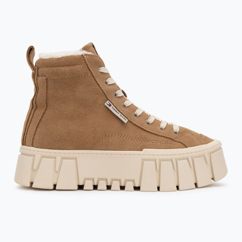 Кросівки жіночі Tommy Jeans Vulc Flatform Suede Wl bronze twist 2