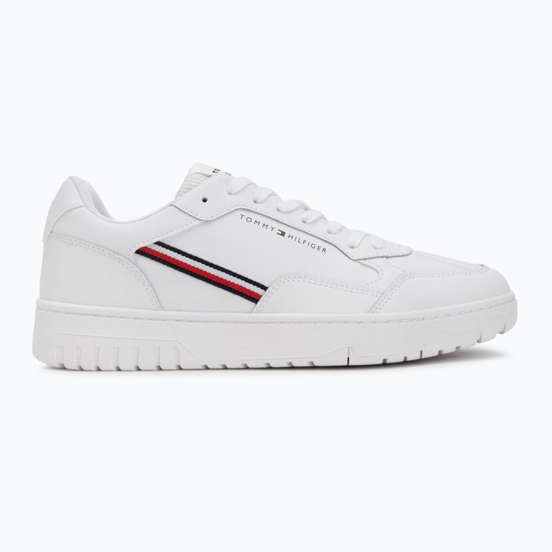 Кросівки чоловічі Tommy Hilfiger Basket Core Stripes white 2