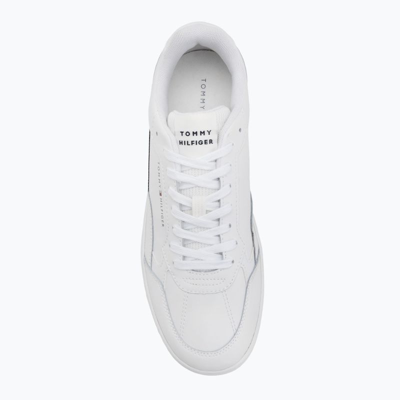 Кросівки чоловічі Tommy Hilfiger Basket Core Stripes white 5