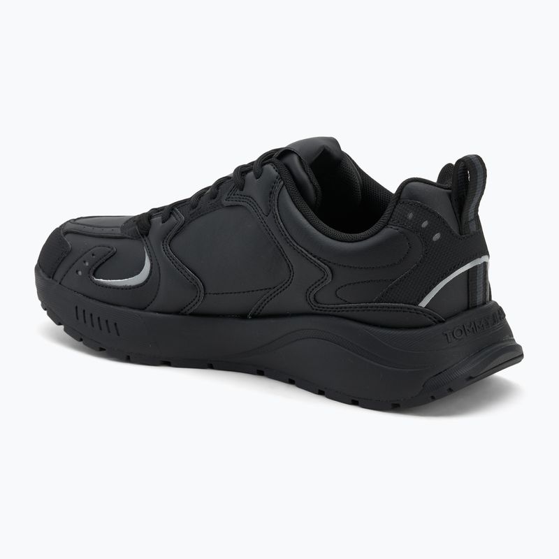Кросівки чоловічі Tommy Jeans Runner Leather black 3