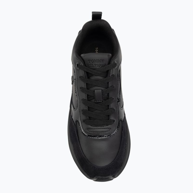 Кросівки жіночі Tommy Hilfiger Chunky Runner Patent black 5