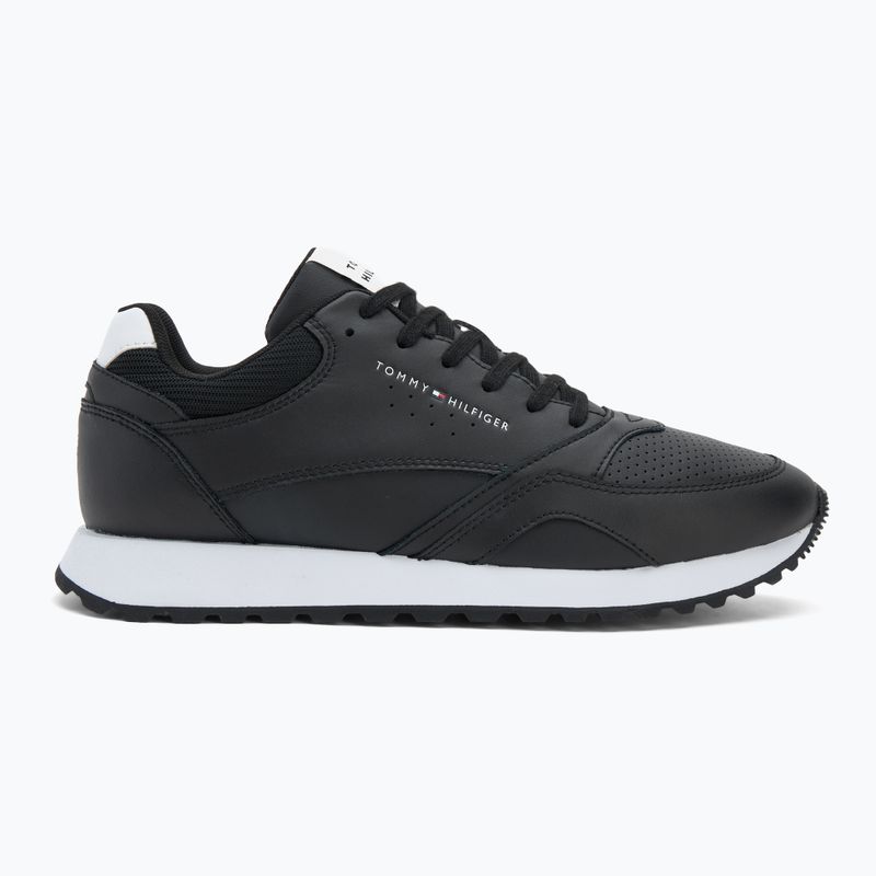 Кросівки чоловічі Tommy Hilfiger New Runner Eva Lth Ess black/white 2