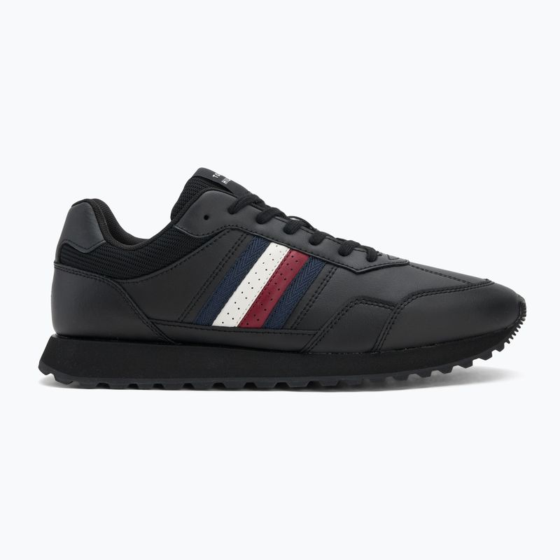 Кросівки чоловічі Tommy Hilfiger New Runner Eva Lth Stripes black 2
