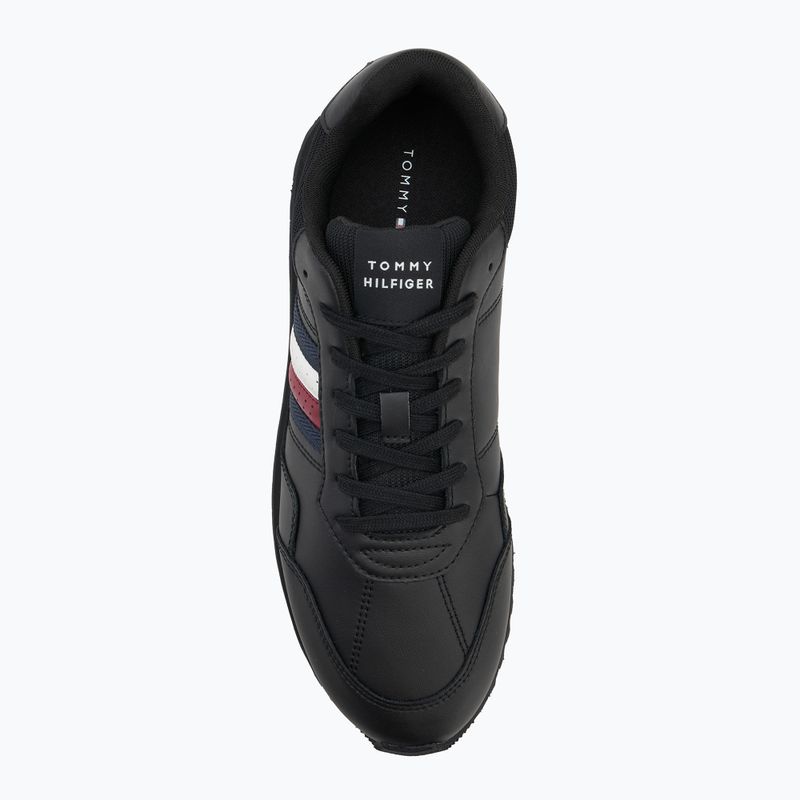 Кросівки чоловічі Tommy Hilfiger New Runner Eva Lth Stripes black 5