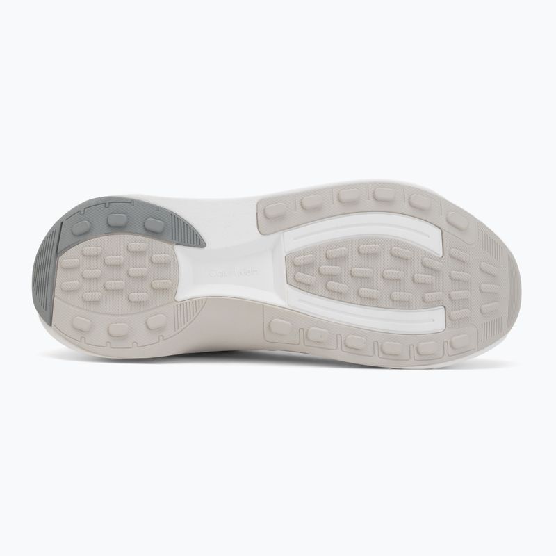Кросівки жіночі Calvin Klein Chunky Runner Laceup Mix Aop white/granite road/granite gray 4