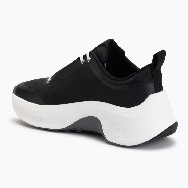 Кросівки жіночі Calvin Klein YW0YW02077 Chunky Runner Laceup Mix Aop black/coal 3