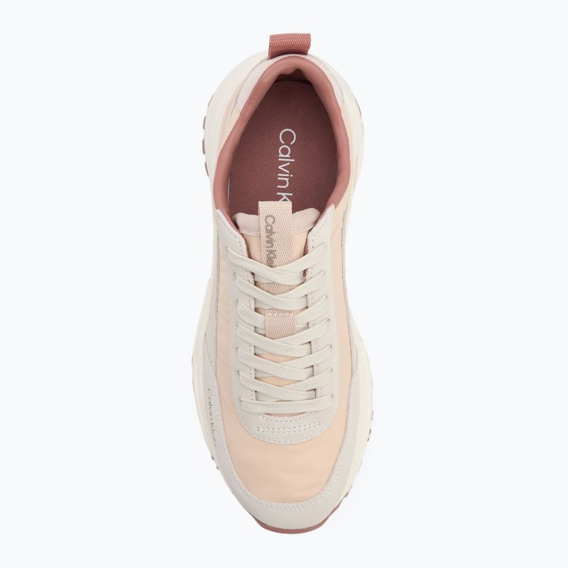 Кросівки жіночі Calvin Klein YW0YW02075 Hike Runner Mg Nylon Mix whisper pink/dark ecru/dusty rose 5