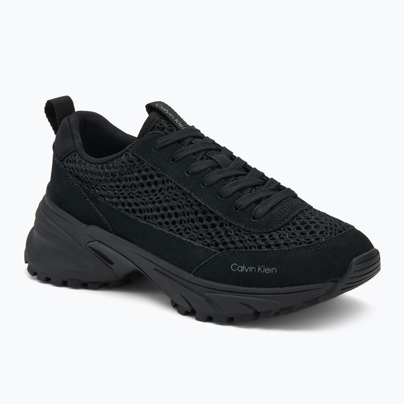 Кросівки жіночі Calvin Klein YW0YW02030 Hike Runner Lace Up Techmix triple black