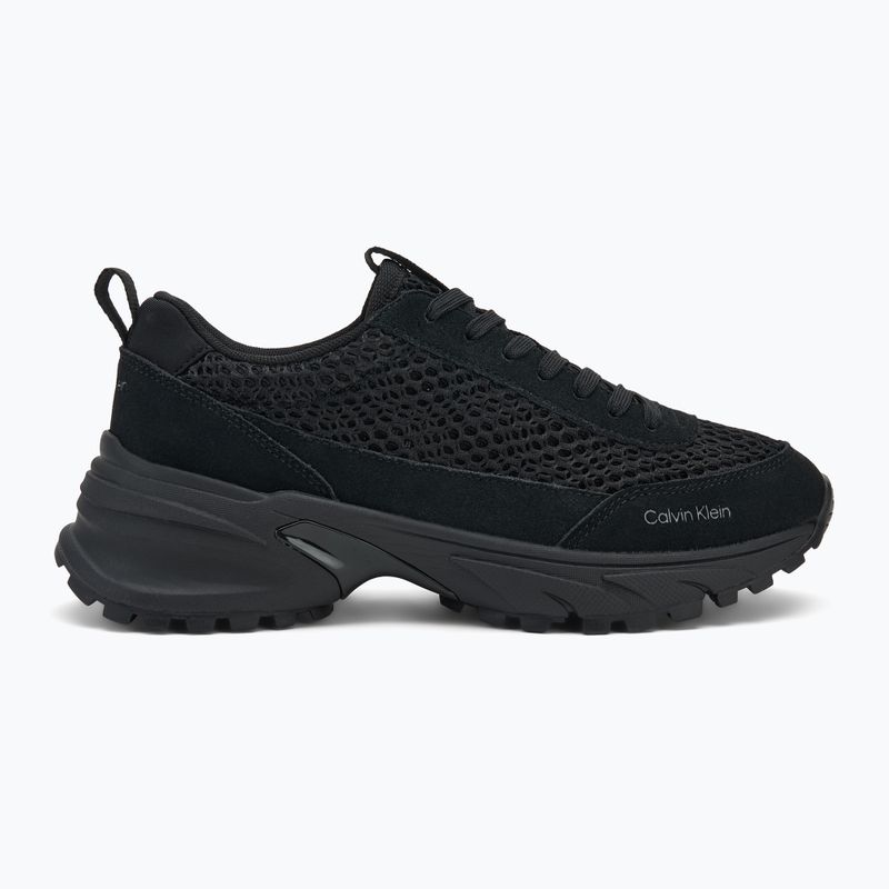Кросівки жіночі Calvin Klein YW0YW02030 Hike Runner Lace Up Techmix triple black 2