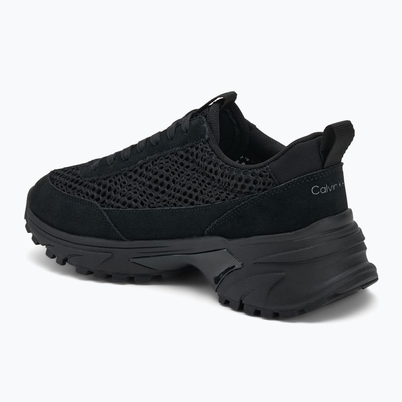 Кросівки жіночі Calvin Klein YW0YW02030 Hike Runner Lace Up Techmix triple black 3