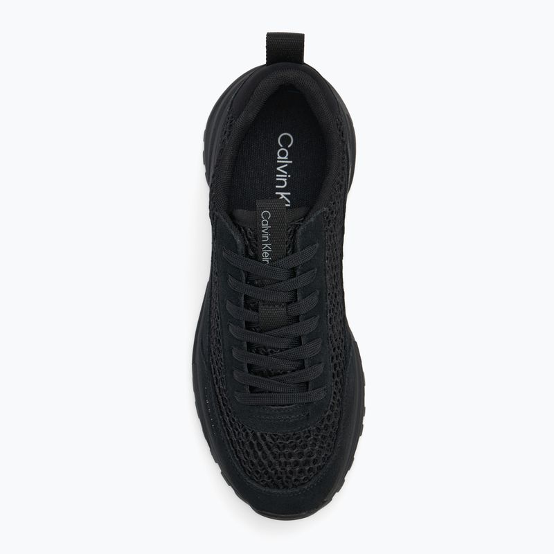 Кросівки жіночі Calvin Klein YW0YW02030 Hike Runner Lace Up Techmix triple black 5