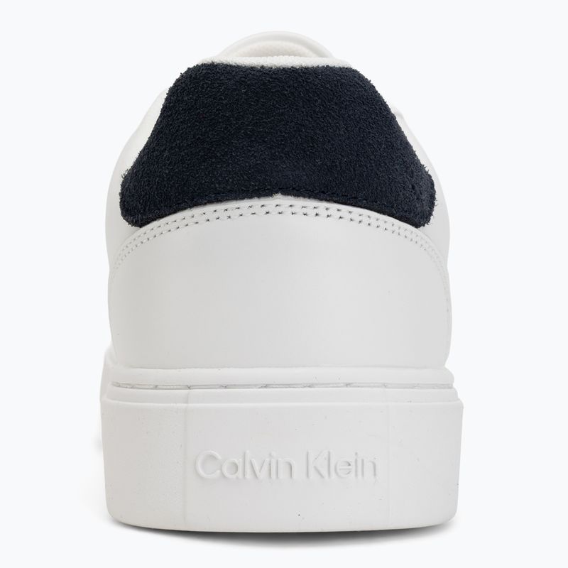 Взуття чоловіче Calvin Klein YM0YM01435 Classic Cupsole Laceup Leather bright white/navy 6