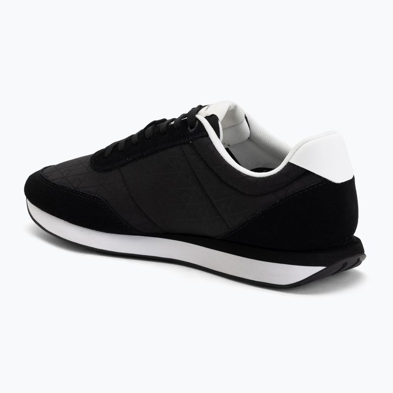 Кросівки чоловічі Calvin Klein HM0HM02140 Retro Runner Ripstop Aop black/bright white 3