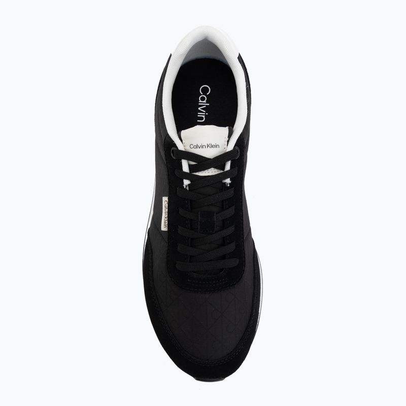 Кросівки чоловічі Calvin Klein HM0HM02140 Retro Runner Ripstop Aop black/bright white 5