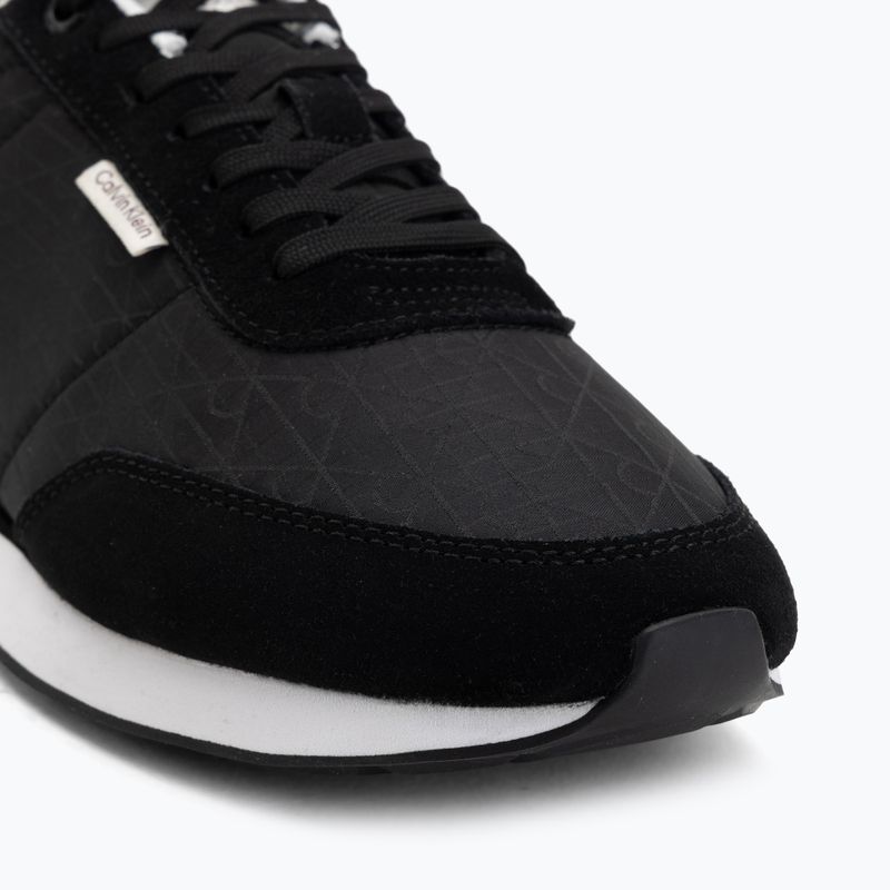 Кросівки чоловічі Calvin Klein HM0HM02140 Retro Runner Ripstop Aop black/bright white 7