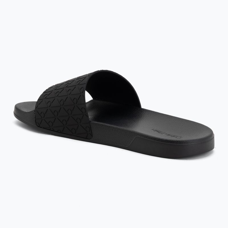 Шльопанці чоловічі Calvin Klein HM0HM02110 Ess triple black mono 3