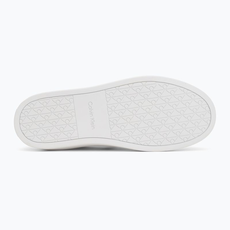 Взуття чоловіче Calvin Klein HM0HM02237 Classic Cups Lace Leather EMB Tongue bright white/black 4