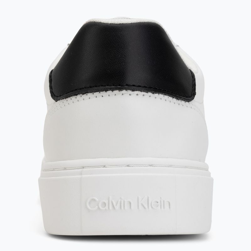 Взуття чоловіче Calvin Klein HM0HM02237 Classic Cups Lace Leather EMB Tongue bright white/black 6