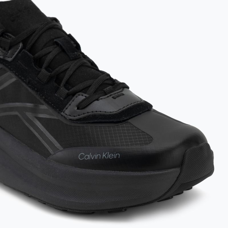 Кросівки чоловічі Calvin Klein HM0HM02160 Chunky Run Laceup Ck Stripe triple black 7